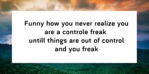 kenmerken van een controle freak